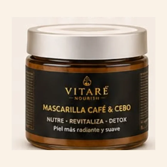 Mascarilla Café y Cebo Vitaré Nourish